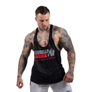 Nashville Tank Top - Black/Red