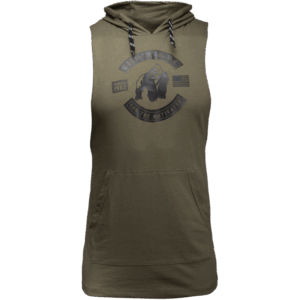 Lawrence Hooded Tank Top - Army Green
