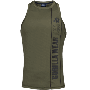 BRANSON TANK TOP - ARMY GREEN/BLACK