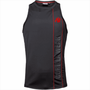 BRANSON TANK TOP - BLACK/RED