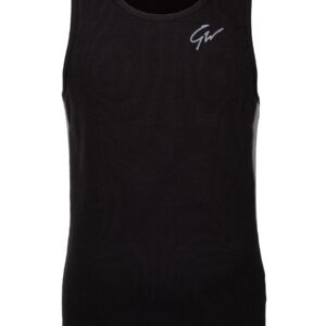 Richmond Rib Tank Top - Black/Gray