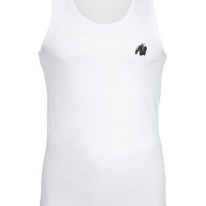 Adams stretch tank top white