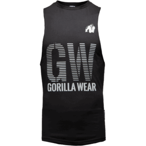 DAKOTA SLEEVELESS T-SHIRT - BLACK