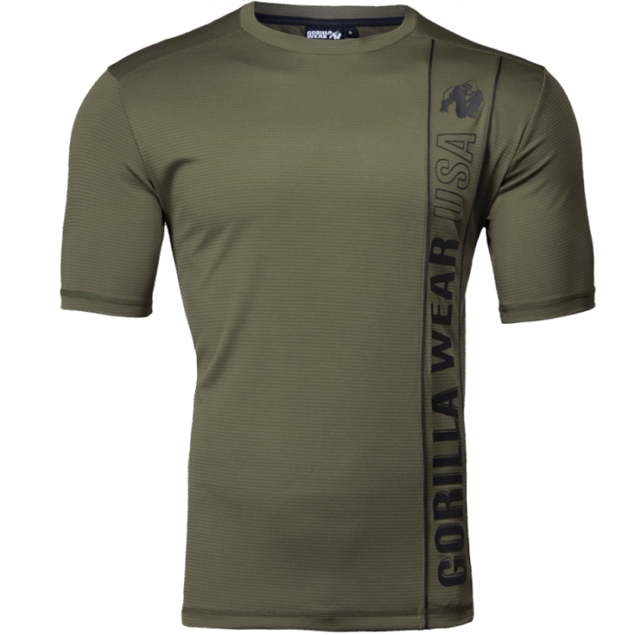 90540409-branson-t-shirt-army-green-black-016 90540409-branson-t-shirt-army-green-black-016