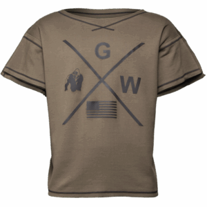 Sheldon Workout Top - Army Green