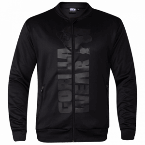 BALLINGER TRACK JACKET - BLACK/BLACK