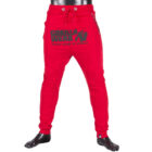 90916500-alabama-drop-crotch-joggers-red-model