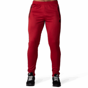 BALLINGER TRACK PANTS - RED/BLACK