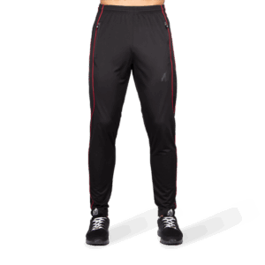 BRANSON PANTS - BLACK/RED