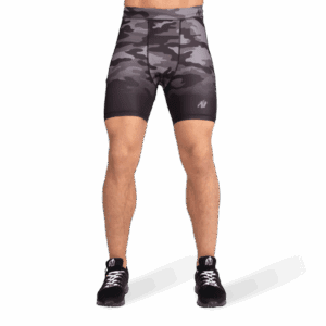 Franklin Shorts - Black/Gray Camo