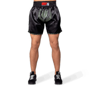 MURDO MUAY THAI / KICKBOXING SHORTS - ARMY GREEN