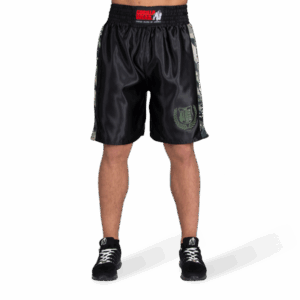 VAIDEN BOXING SHORTS - ARMY GREEN CAMO