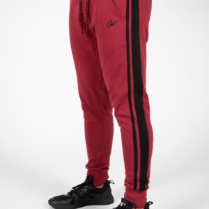 Banks Sweatpants - Burgundy Red/Black