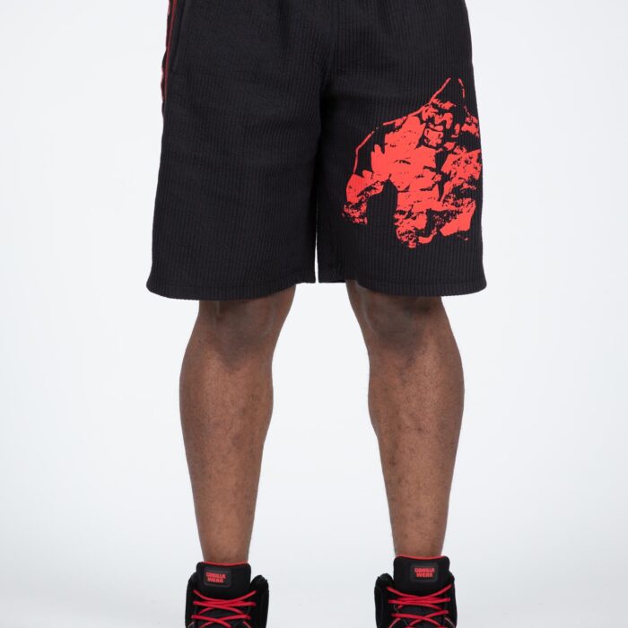 90999905-buffalo-old-school-workout-shorts-black-red-22