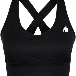 Hilton Seamless Sports Bra - Black