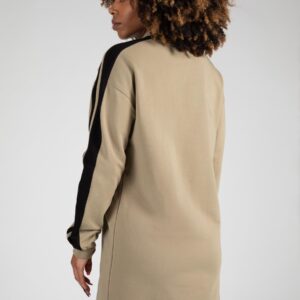 Isabella Sweatshirt Dress - Beige