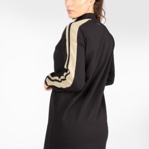 Isabella Sweatshirt Dress - Black