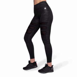 Savannah Biker Tights - Black Camo