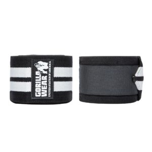 Knee Wraps - Black/White