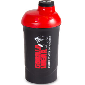 Gorilla Wear Wave Shaker 600ML - Black/Red