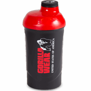Gorilla Wear Wave Shaker 600ML - Black/Red