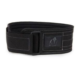 Gorilla Wear 4 Inch Nylon Belt -Black/Gray