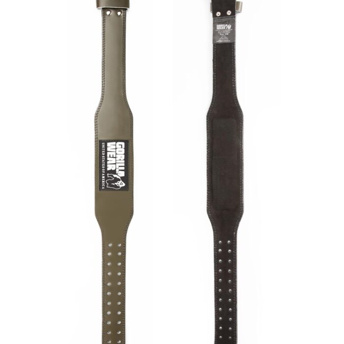 99156400-padded-leather-lifting-belt-4inch-army-green