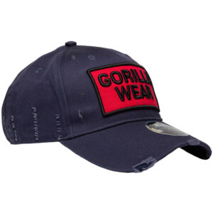 Harrison Cap - Navy Blue/Red