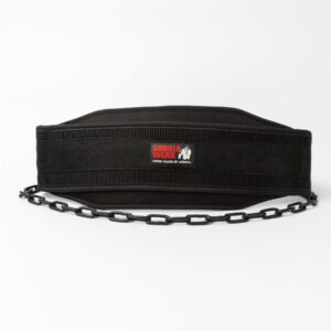 Gorilla Wear Nylon Dip Belt - Black