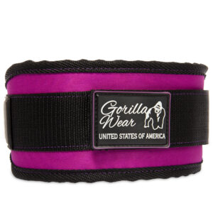 Women's Lifting Belt Black/Purple