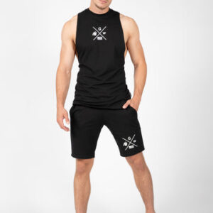 Cisco Shorts & Tank top Combo Offer - Black/White