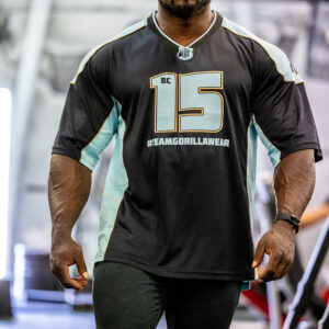 Athlete T-shirt 2.0 Brandon Curry -Black/Light Blue