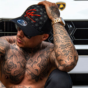 Julian Cap - Black/Red