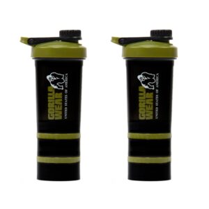 Shaker 2 GO Multipack Offer - Black/Army Green