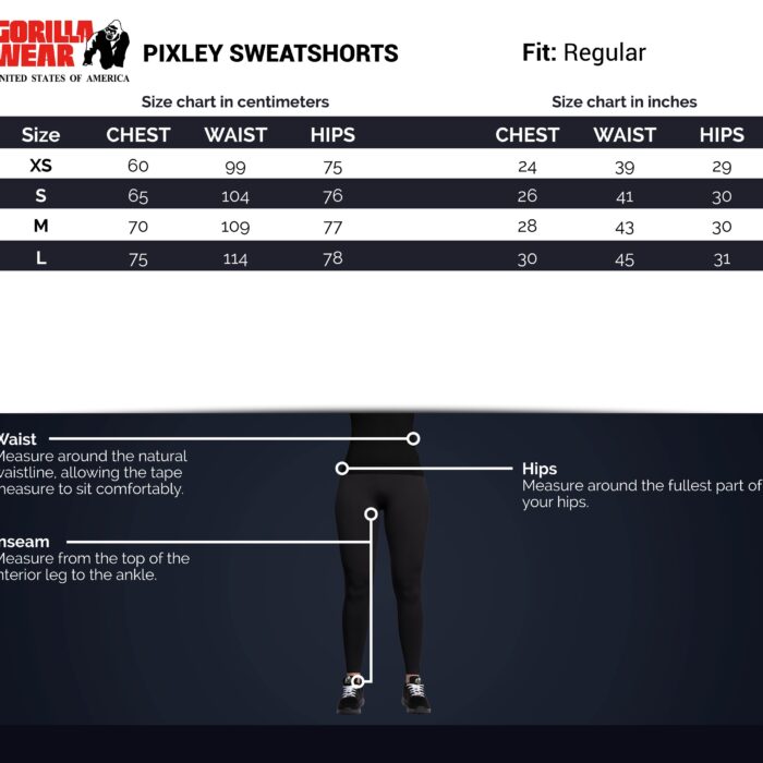 Women-size-chart-pixley-sweatshorts_1