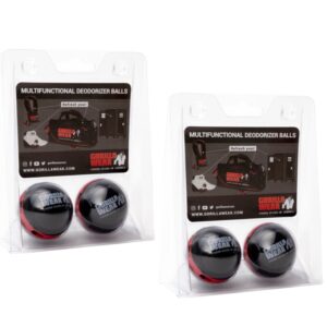 Multifunctional Deodorizer Balls Multipack Offer - Zwart/Rood