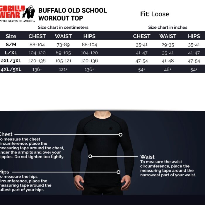 size-chart-buffalo-old-school-workout-top size-chart-buffalo-old-school-workout-top