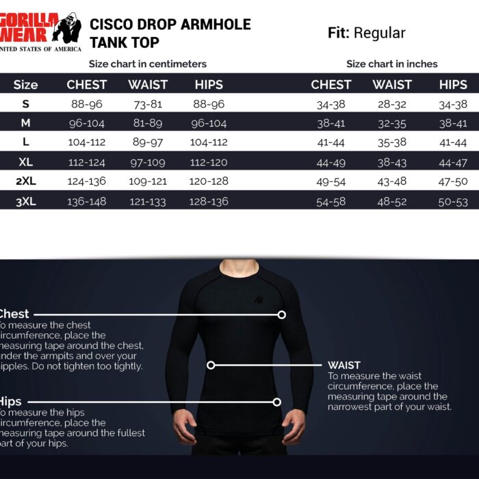 size-chart-cisco-drop-armhole-tank-top size-chart-cisco-drop-armhole-tank-top