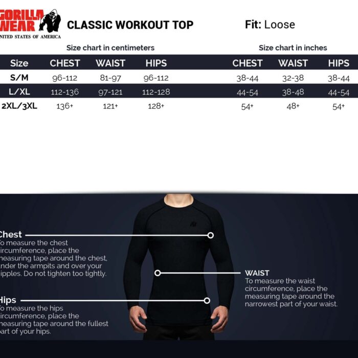 size-chart-classic-workout-top