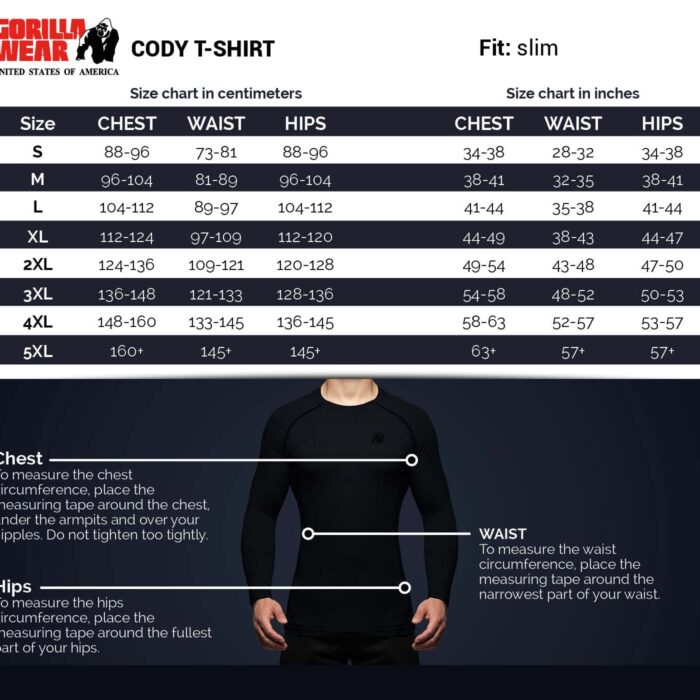 size-chart-cody-t-shirt size-chart-cody-t-shirt