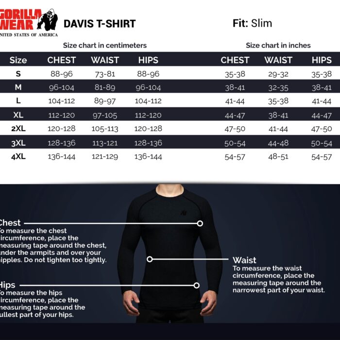 size-chart-davis-t-shirt