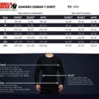 size-chart-kamaru-usman-t-shirt