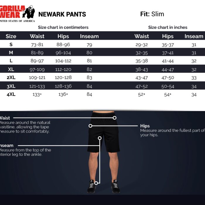 size-chart-newark-pants