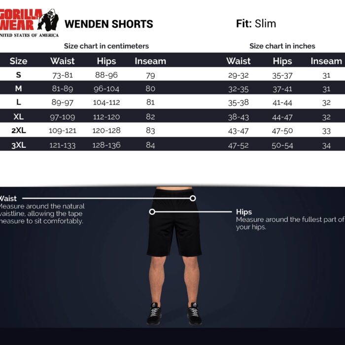 size-chart-wenden-short
